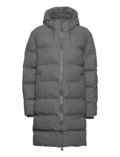 Alta Longer Puffer Jacket W3T4 Foret Jakke Grey Rains