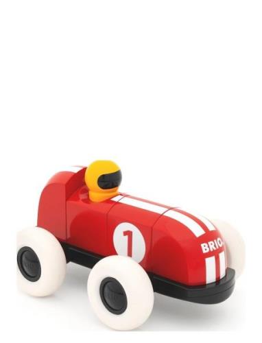 Magnetisk Racerbil Toys Toy Cars & Vehicles Toy Cars Red BRIO