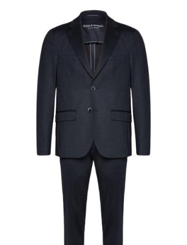 Bs Chapelle Classic Fit Suit Set Habit Navy Bruun & Stengade