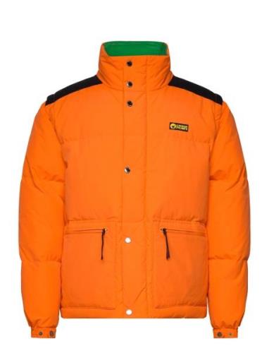 Cp Dakota Recycle Full Zip Jkt Uldfrakke Frakke Orange Ciesse Piumini