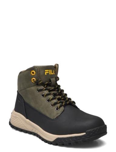 Lance Xxi High-top Sneakers Khaki Green FILA