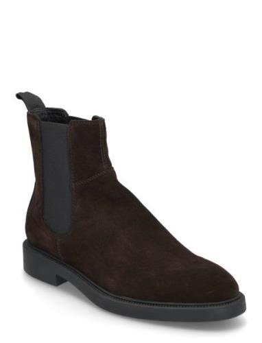 Alex M Støvlet Chelsea Boot Brown VAGABOND