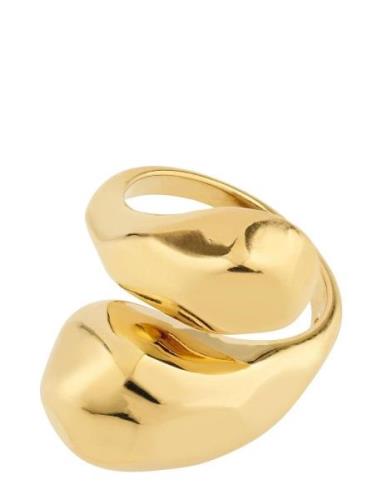 Believe Recycled Ring Ring Smykker Gold Pilgrim