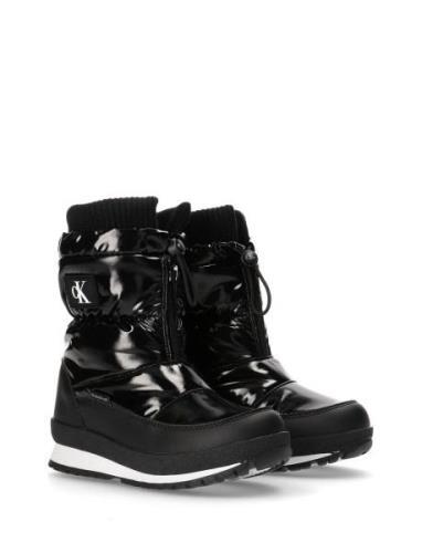 Calvin Klein Jeans Kids Snow Boots Vinterstøvler Pull On Black Calvin ...