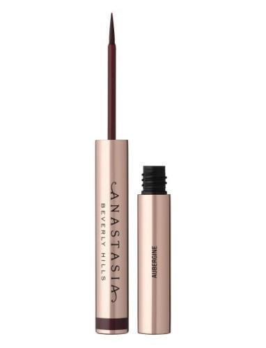 Liquid Eyeliner - Aubergine Eyeliner Makeup Red Anastasia Beverly Hill...