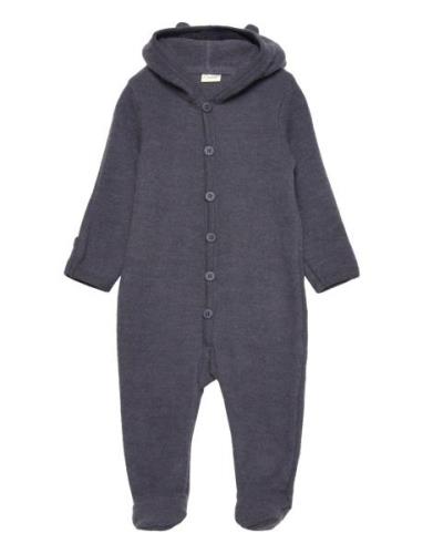 Hush Wool Wholesuit Outerwear Fleece Outerwear Fleece Suits Navy Fixon...