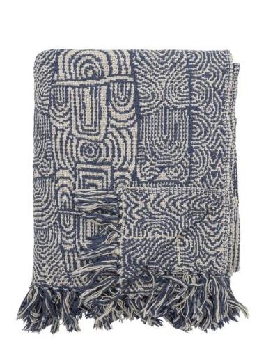 Bresso Throw Home Textiles Cushions & Blankets Blankets & Throws Blue ...