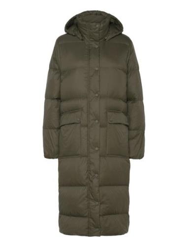 Coat Amira Puffer Foret Jakke Khaki Green Lindex