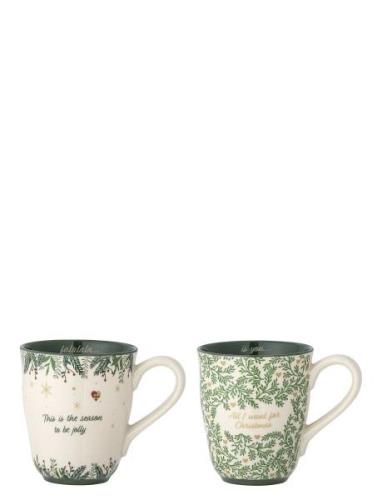 Grazia Mug Home Tableware Cups & Mugs Coffee Cups Green Bloomingville