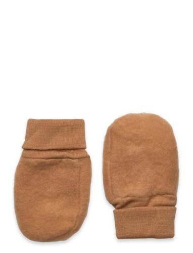 Mittens - Single Layer Accessories Gloves & Mittens Mittens Beige Fixo...