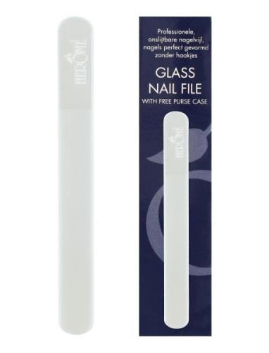 Glass Nail File Travel Negleværktøj Negle Nude Herome