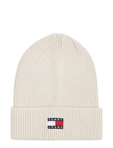 Tjw Heritage Core Beanie Accessories Headwear Beanies Cream Tommy Hilf...