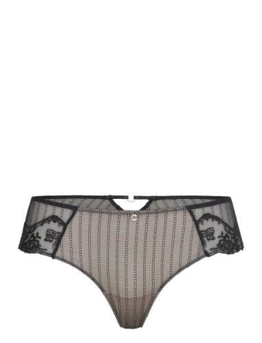 Cabaret Sauvage Shorty Trusser, Tanga Briefs Black CHANTELLE