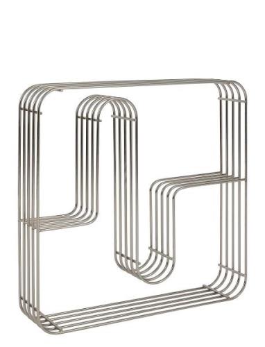 Curva Firkantet Displayhylde Home Furniture Shelves Silver AYTM