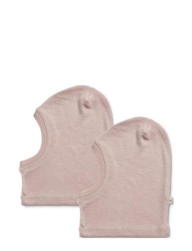 2 Wool Balaclava Kim Accessories Headwear Balaclava Pink Wheat