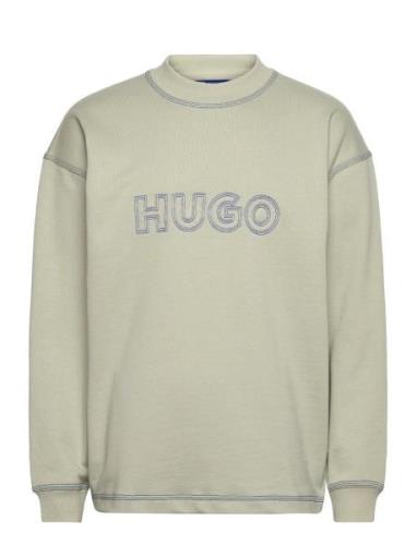 Nitlogolong Tops Sweatshirts & Hoodies Sweatshirts Green HUGO BLUE