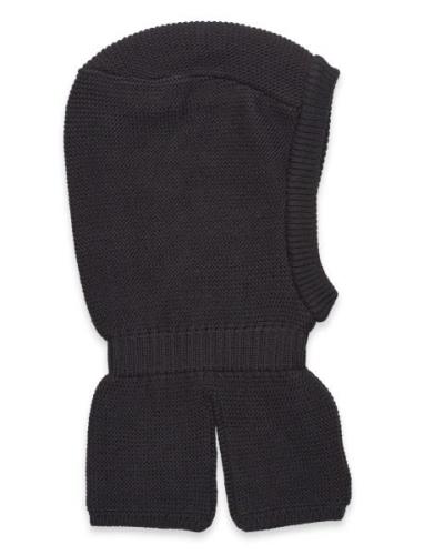 Balaclava - Wool W. Windstop Accessories Headwear Balaclava Black Colo...