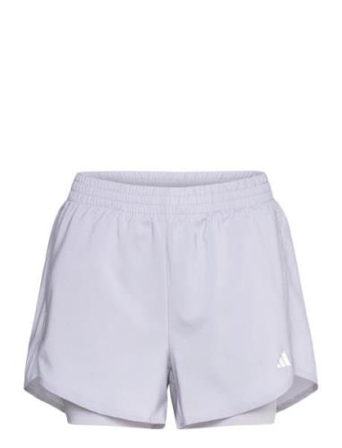 W Min 2In1 Sho Sport Shorts Sport Shorts Grey Adidas Performance