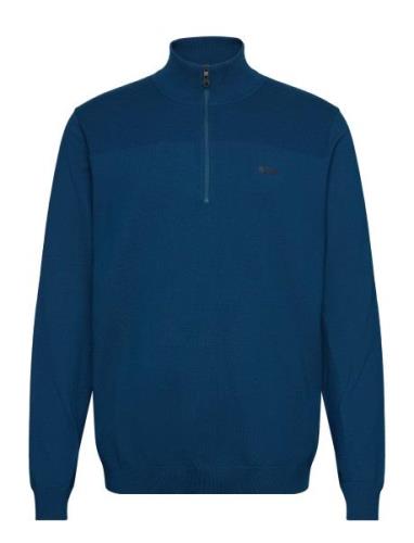 Momentum-X_Qz Sport Sweatshirts & Hoodies Sweatshirts Blue BOSS