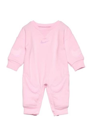 Nike "Ready, Set!" Coverall Langærmet Body Pink Nike