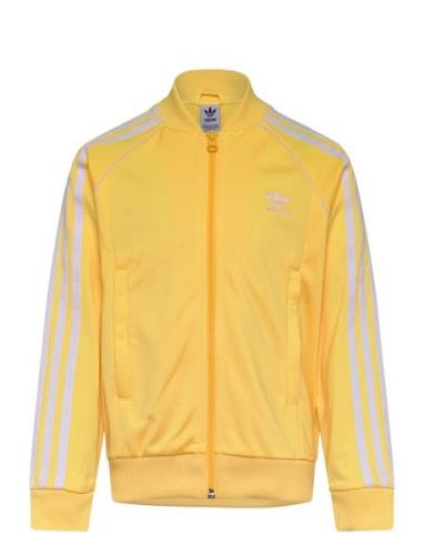 Sst Track Top Tops Sweatshirts & Hoodies Sweatshirts Yellow Adidas Ori...