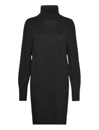 C_Feringata Dresses Knitted Dresses Black BOSS