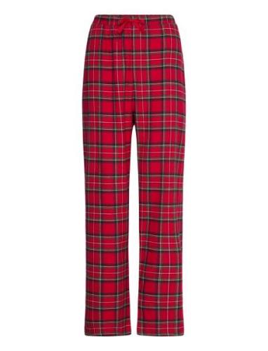 Pyjama Trousers Y D Check Pyjamasbukser Hyggebukser Red Lindex