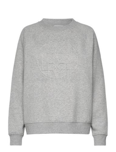 Lr-Nuka Tops Sweatshirts & Hoodies Sweatshirts Grey Levete Room