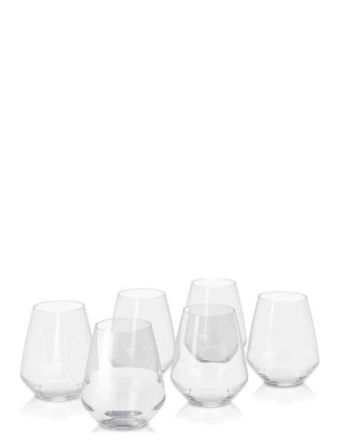 Legio Nova Drikkeglas 6 Stk. Home Tableware Glass Drinking Glass White...