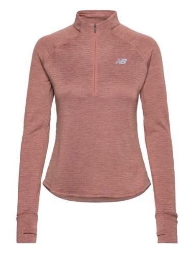 Athletics Heat Grid 1/2 Zip Sport Sweatshirts & Hoodies Fleeces & Midl...