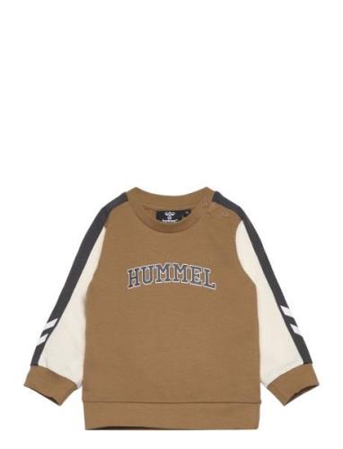 Hmllucca Sweatshirt Sport Sweatshirts & Hoodies Sweatshirts Brown Humm...