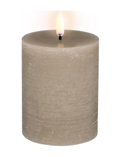 Led Pillar Candle Home Decoration Candles Block Candles Beige UYUNI Li...