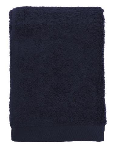 Towel 50X100 Comfort O Navy Blue Home Textiles Bathroom Textiles Towel...