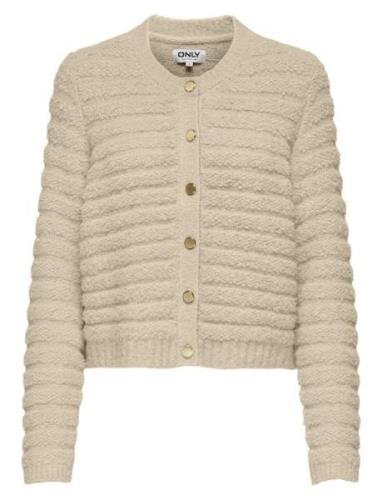 Onlandrea Life Ls O-Neck Cardigan Knt Tops Knitwear Cardigans Cream ON...