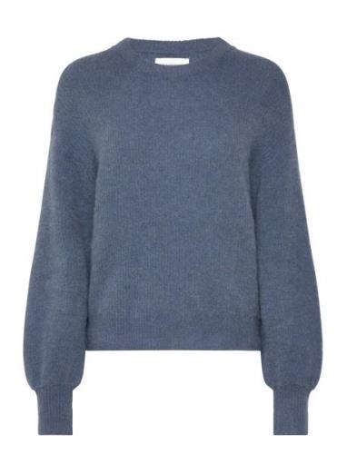 Mschgustel Hope Pullover Tops Knitwear Jumpers Blue MSCH Copenhagen