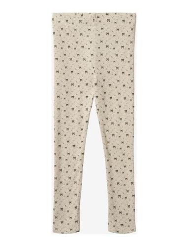 Kelly Leggin Bottoms Leggings Cream Fliink