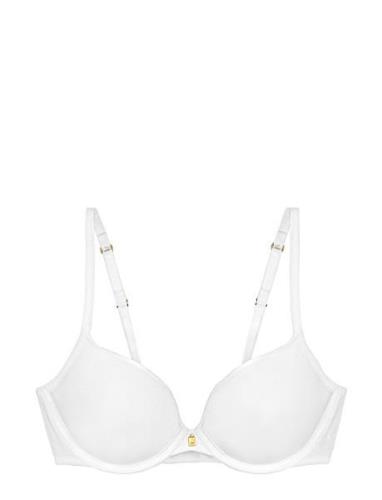 Body Make-Up Essentials Whp Lingerie Bras & Tops T-shirt Bras White Tr...