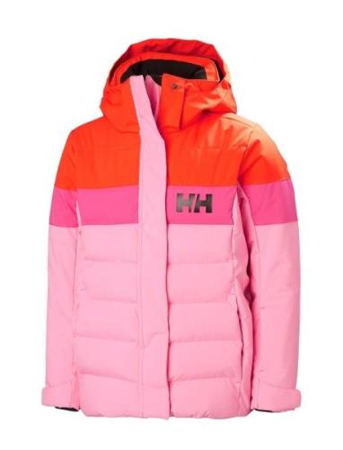 Jr Diamond Jacket Outerwear Snow-ski Clothing Snow-ski Jacket Pink Hel...