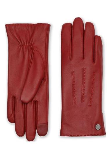 Adax Glove Sisse Accessories Gloves Finger Gloves Red Adax