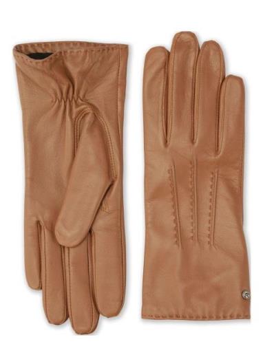 Adax Glove Sisse Accessories Gloves Finger Gloves Brown Adax