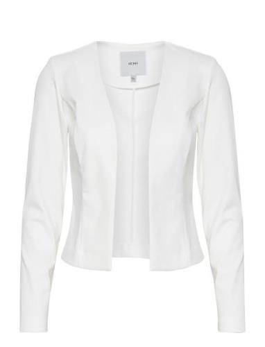 Ihkate Short Bl Blazers Cropped Blazers White ICHI