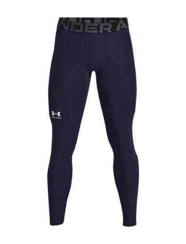 Ua Hg Armour Leggings Sport Running-training Tights Navy Under Armour