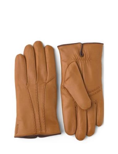 William Accessories Gloves Finger Gloves Beige Hestra