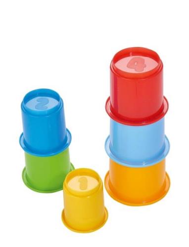 Abc - Stacking Cups Toys Baby Toys Educational Toys Stackable Blocks M...