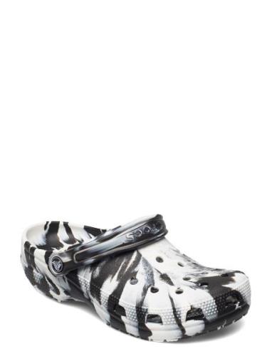 Classic Marbled Clog Shoes Mules & Clogs Black Crocs