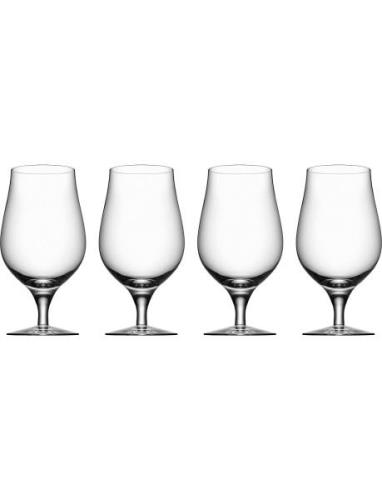 Beer Taster 4-Pack 47Cl Home Tableware Glass Beer Glass Nude Orrefors