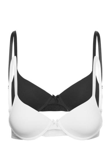 Bra Tshirt 2Pack Lingerie Bras & Tops T-shirt Bras White Lindex