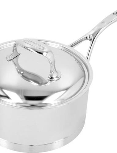 Atlantis Sauce Pan With Lid Home Kitchen Pots & Pans Saucepans Grey DE...