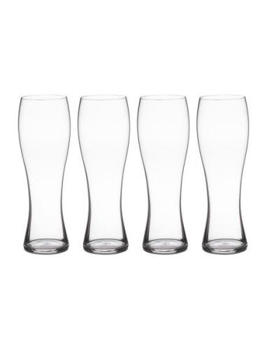 Beer Classic Wheat 70 Cl 4-Pack Home Tableware Glass Beer Glass Nude S...