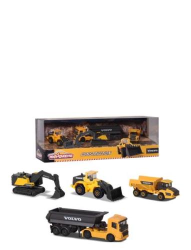 Volvo 4 Pieces Giftpack Toys Toy Cars & Vehicles Toy Vehicles Construc...